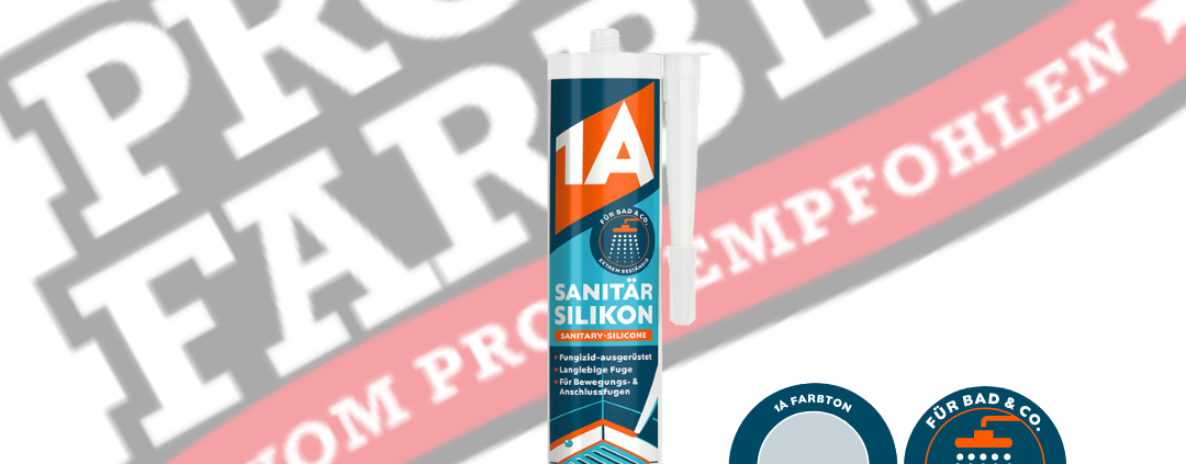 1A SANITÄR SILIKON silbergrau 310 ml