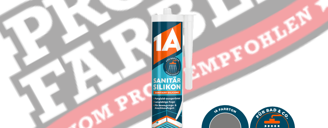 1A SANITÄR SILIKON Titangrau 310 ml