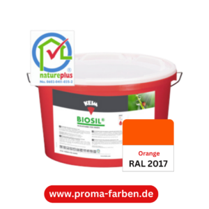 Keim Biosil Wandfarbe RAL 2017 Orange