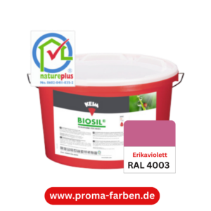 Keim Biosil Wandfarbe RAL 4003 Erikaviolett