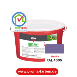 Keim Biosil Wandfarbe RAL 4005 Blaulila