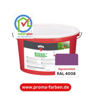 Keim Biosil Wandfarbe RAL 4008 Signalviolett