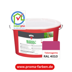 Keim Biosil Wandfarbe RAL 4010 Telemagenta