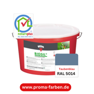 Keim Biosil Wandfarbe RAL 5014 Taubenblau