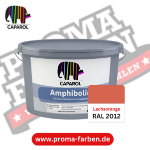 Caparol Amphibolin Fassadenfarbe RAL 2012 Lachsorange online bestellen bei ProMa Farben