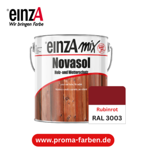 EinzA Mix Novasol RAL 3003 Rubinrot