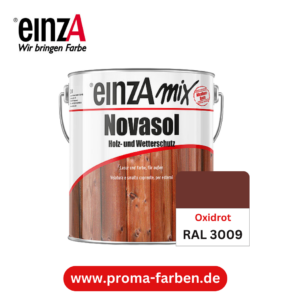 EinzA Mix Novasol RAL 3009 Oxidrot