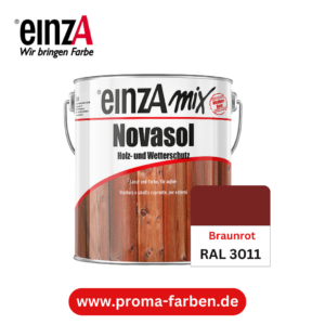 EinzA Mix Novasol RAL 3011 Braunrot