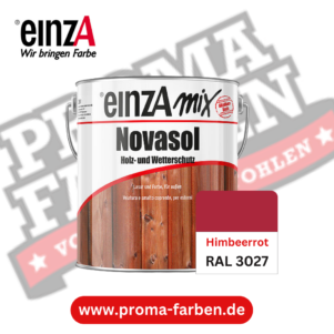 EinzA Novasol RAL 3027 Himbeerrot online bestellen bei ProMa Farben