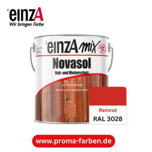EinzA Mix Novasol RAL 3028 Reinrot