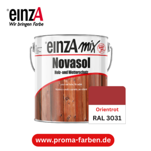 EinzA Mix Novasol RAL 3031 Orientrot