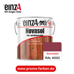 EinzA Mix Novasol RAL 4002 Rotviolett
