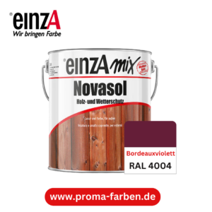 EinzA Mix Novasol RAL 4004 Bordeauxviolett