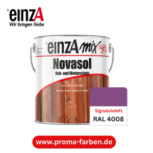 EinzA Mix Novasol RAL 4008 Signalviolett