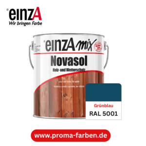 EinzA Mix Novasol RAL 5001 Grünblau