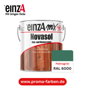 EinzA Mix Novasol RAL 6000 Patinagrün