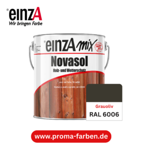 EinzA Mix Novasol RAL 6006 Grauoliv