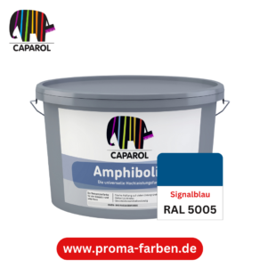 Caparol Amphibolin Fassadenfarbe RAL 5005 Signalblau – Bild 2