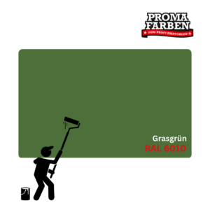 Keim Biosil Wandfarbe RAL 6010 Grasgrün