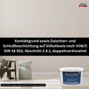 Histolith Quarzgrund 12,5 Liter Kontaktgrund
