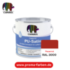 Capacryl PU-Satin Lackfarbe RAL 3000 Feuerrot – Bild 2