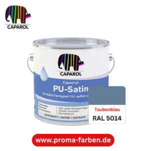 Capacryl PU-Satin Lackfarbe RAL 5014 Taubenblau – Bild 2
