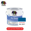 Capacryl PU-Satin Lackfarbe RAL 5017 Verkehrsblau – Bild 2