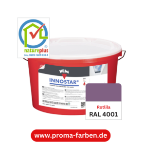 Keim Innostar Silikatfarbe RAL 4001 Rotlila