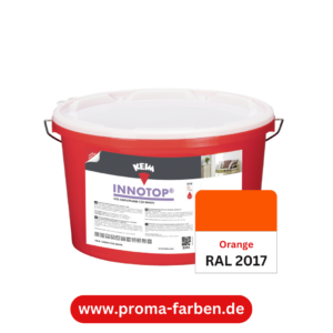 Keim Innotop Silikatfarbe RAL 2017 Orange  Nicht Vorrätig