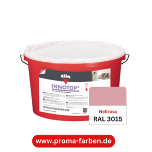 Keim Innotop Silikatfarbe RAL 3015 Hellrosa  Wahre nicht verfügbar