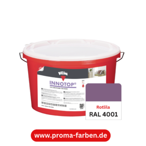 Keim Innotop Silikatfarbe RAL 4001 Rotlila – Bild 2