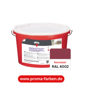 Keim Innotop Silikatfarbe RAL 4002 Rotviolett  Nicht vorrätig