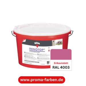 Keim Innotop Silikatfarbe RAL 4003 Erikaviolett Wahre nicht verfügbar