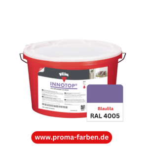 Keim Innotop Silikatfarbe RAL 4005 Blaulila