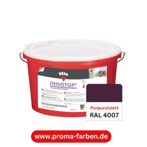 Keim Innotop Silikatfarbe RAL 4007 Purpurviolett
