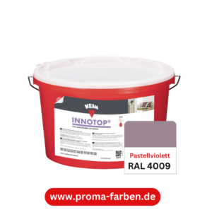 Keim Innotop Silikatfarbe RAL 4009 Pastellviolett