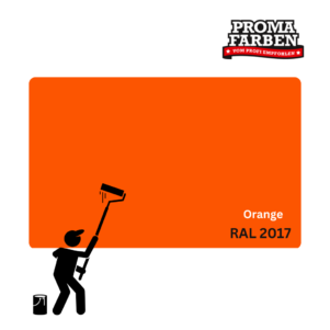 Caparol Amphibolin Fassadenfarbe RAL 2017 Orange – Bild 3