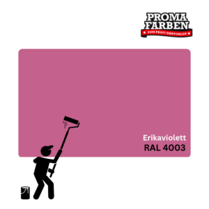 EinzA 3×1 Fensterlack RAL 4003 Erikaviolett