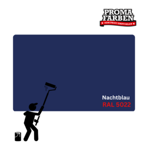 Keim Innotop Silikatfarbe RAL 5022 Nachtblau.  nicht vorrätig
