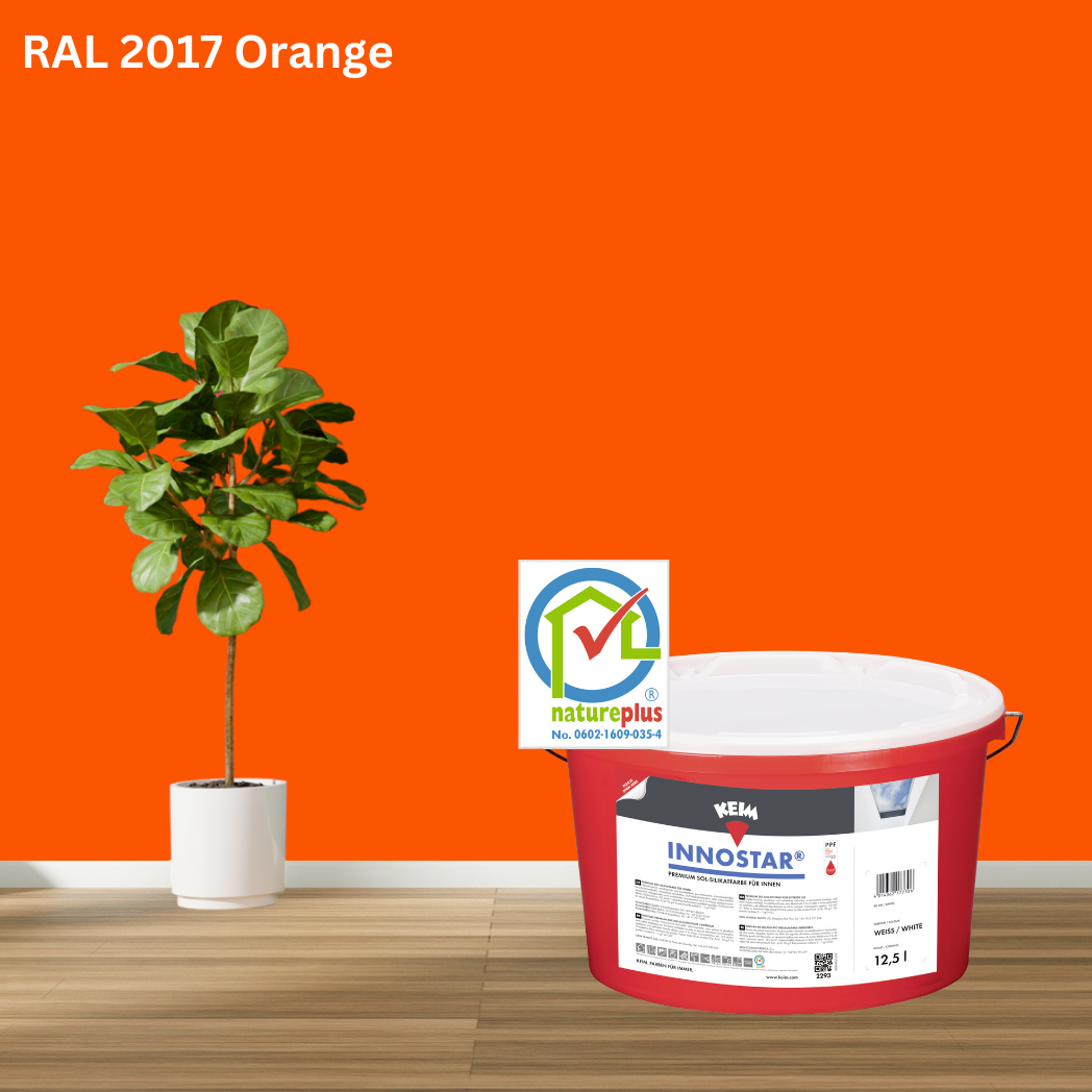 Keim Innostar Silikatfarbe RAL 2017 Orange Keim Innostar Silikatfarbe RAL 2017 Orange
