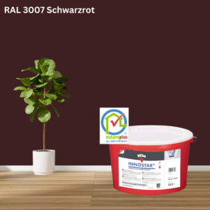Keim Innostar Silikatfarbe RAL 3007 Schwarzrot online bestellen bei ProMa Farben
