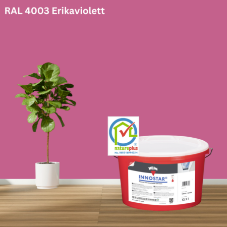 Keim Innostar Silikatfarbe RAL 4003 Erikaviolett