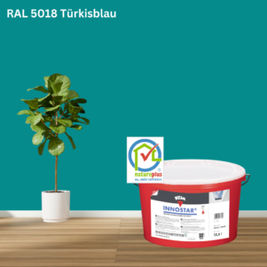 Keim Innostar Silikatfarbe RAL 5018 Türkisblau online bestellen bei ProMa Farben