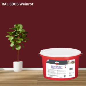 Keim Innotop Silikatfarbe RAL 3005 Weinrot online bestellen bei ProMa Farben