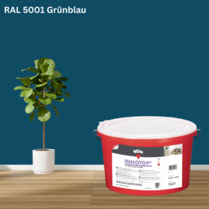 Keim Innotop Silikatfarbe RAL 5001 Grünblau online bestellen bei ProMa Farben