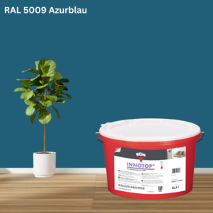 Keim Innotop Silikatfarbe RAL 5009 Azurblau online bestellen bei ProMa Farben