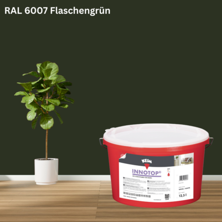Keim Innotop Silikatfarbe RAL 6007 Flaschengrün online bestellen bei ProMa Farben
