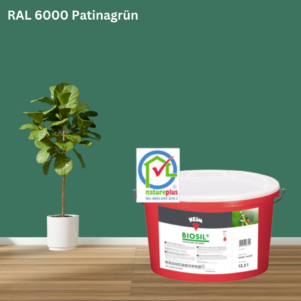 Keim Biosil Wandfarbe RAL 6000 Patinagrün online bestellen bei ProMa Farben