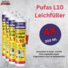 4x Pufas L10 pufamur Leichtfüller 310ml