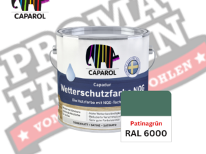 Capadur NQG Wetterschutzfarbe RAL 6000 Patinagrün online bestellen bei ProMa Farben